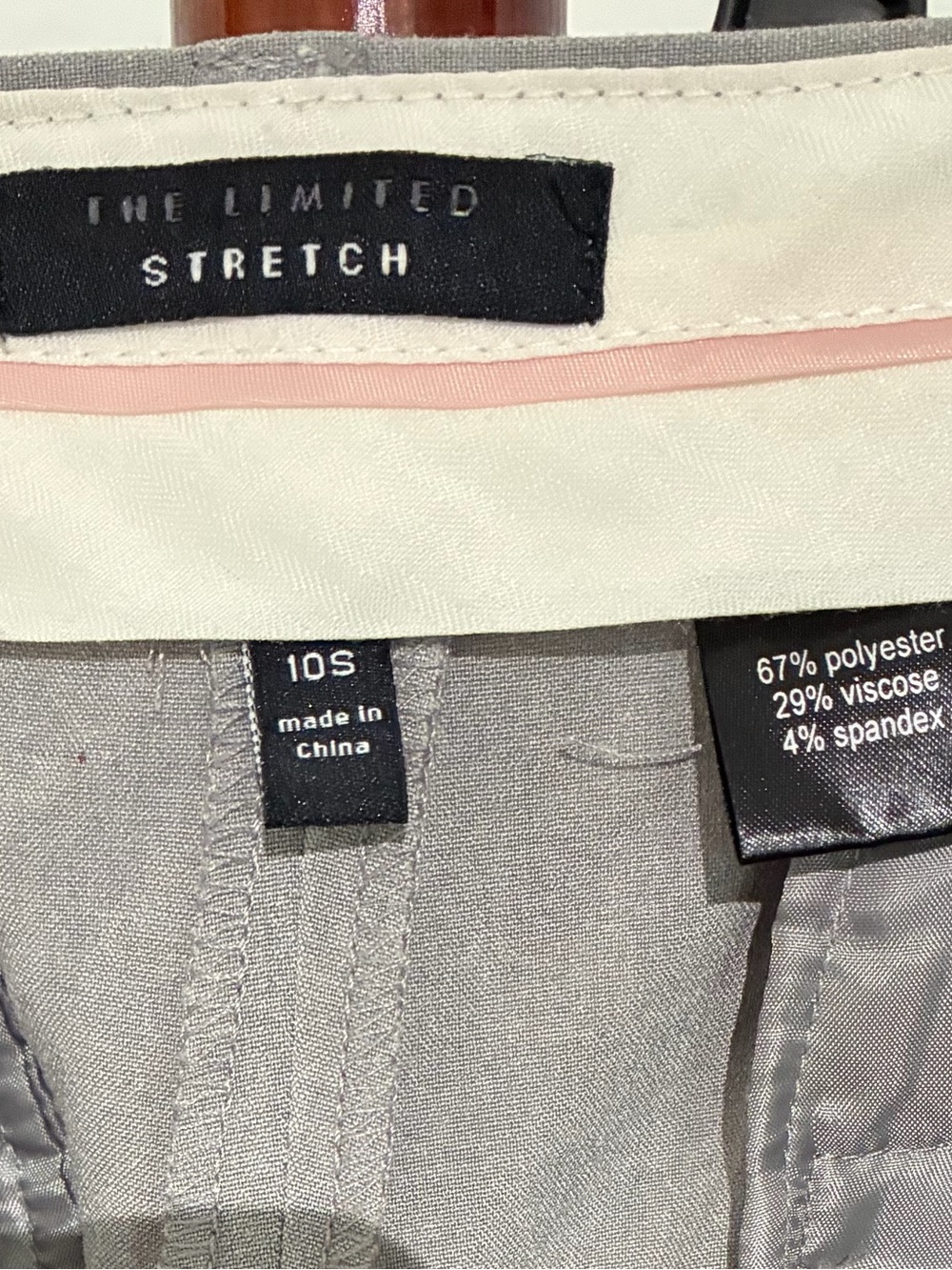 The Limited Men’s Stretch Chinos — Gray